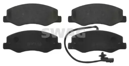 Комплект тормозных колодок, дисковый тормоз SWAG купить